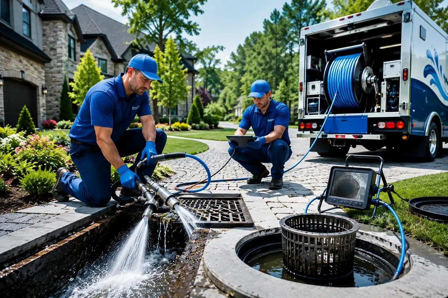 Local outdoor drain cleaning professionals in State Farm, VA